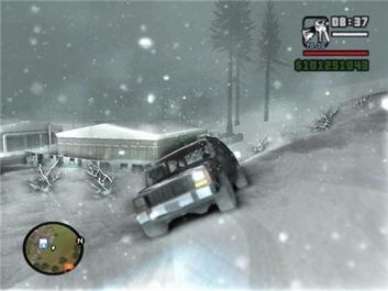 خرید بازی GTA Snow Andreas - جی تی ای برفی برای PC کامپیوتر