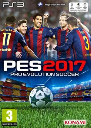 خرید بازی PES 2017 - فوتبال پی اس 2017 برای PS3 پلی استیشن 3