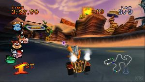 خرید بازی Crash Nitro Kart - کراش برای PS2 پلی استیشن 2