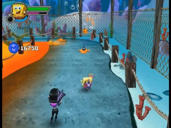 خرید بازی SpongeBob SquarePants featuring Nicktoons Globs - باب اسفنجی برای PS2