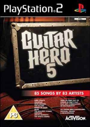 خرید بازی Guitar Hero 5 - گیتار هیرو برای PS2