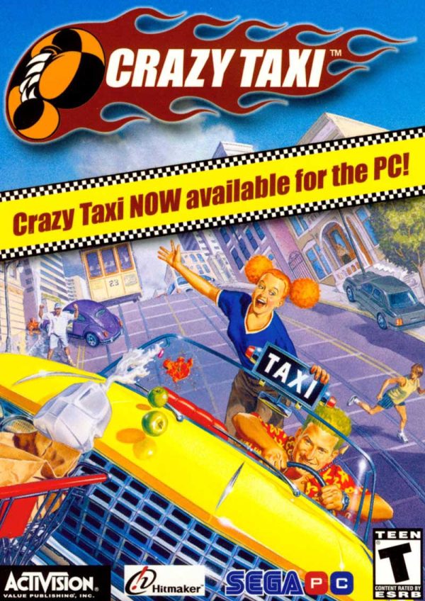 خرید بازی تاکسی دیوانه 1 Crazy Taxi برای PC