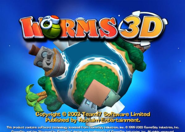 خرید بازی Worms 3D کرم های سه بعدی برای PC