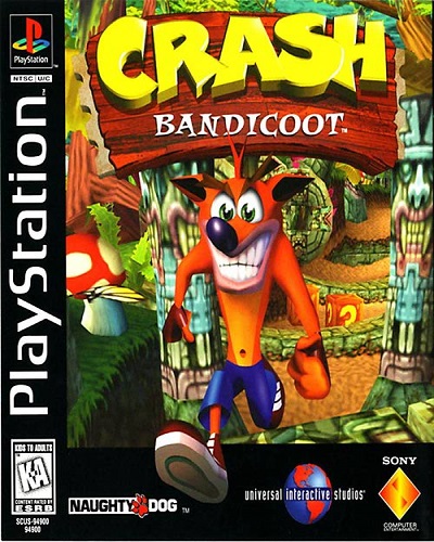 خرید بازی کراش بندیکوت Crash Bandicoot برای پلی استیشن 1 - ps1