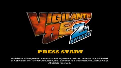 خرید بازی ماشین جنگی Vigilante 8 برای پلی استیشن 1 - ps1